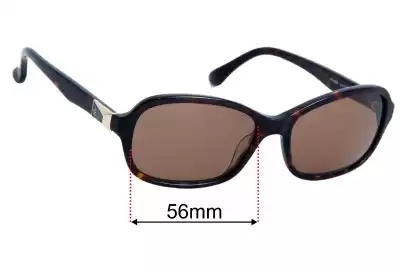 Calvin Klein CK4290S Lentes de Repuesto 56mm wide 