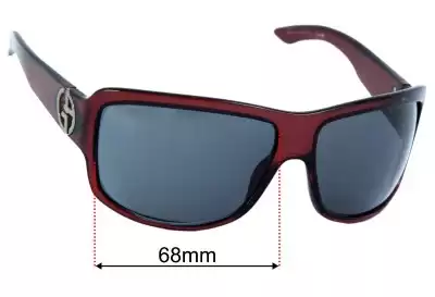 Giorgio Armani GA 276/S Replacement Lenses 68mm wide 