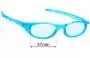 Sunglass Fix Lentes de Repuesto para Oakley Four S - 47mm Wide 