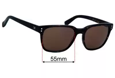 Otis Test of Time X Replacement Lenses 55mm wide 