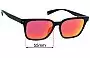 Sunglass Fix Replacement Lenses for Polaroid PLD 6044/F/S - 55mm Wide 