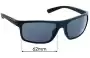 Sunglass Fix Replacement Lenses for Prada SPS02Q & PS02QS - 62mm Wide 