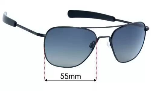 Randolph Engineering AF245 Aviator  Replacement Lenses 55mm wide 