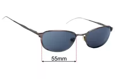 Ray-Ban RB3023 Replacement Lenses 55mm wide 