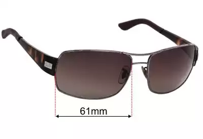 Ray-Ban RB3426 Ersatzgläser 61mm wide 