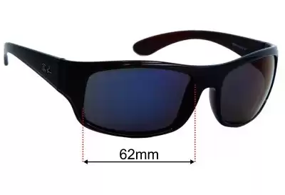 Ray-Ban RB4092 Ersatzgläser 62mm wide 