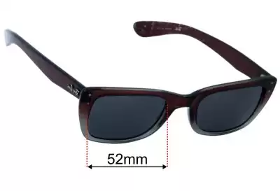 Ray-Ban RB4148 Ersatzgläser 52mm wide 