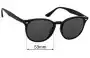 Sunglass Fix Replacement Lenses for Ray-Ban RB4259 - 53mm Wide 