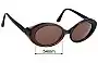 Sunglass Fix Replacement Lenses for Sergio Tacchini ST 1548-S - 54mm Wide 