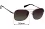 Sunglass Fix Replacement Lenses for Coach HC7080 - 55mm Wide 