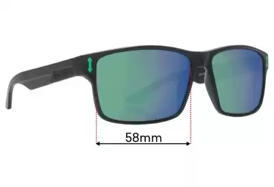 Dragon Count DR512S Replacement Lenses 58mm wide 