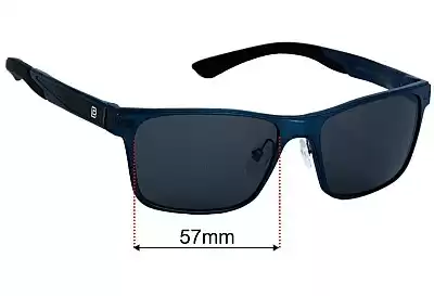 Duco DC8207 Replacement Lenses 57mm wide 