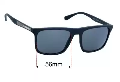 Emporio Armani EA4097 Replacement Lenses 56mm wide 