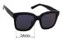 Sunglass Fix Ersatzgläser für Gentle Monster The Dreamer - 54mm Wide 