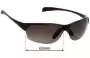 Sunglass Fix Ersatzgläser für Maui Jim MJ430 River Jetty - 63mm Wide 
