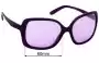 Sunglass Fix Replacement Lenses for Oakley Beckon OO9125 - 60mm Wide 