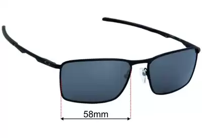 Oakley Conductor 6 OO4106 Replacement Lenses 58mm wide 