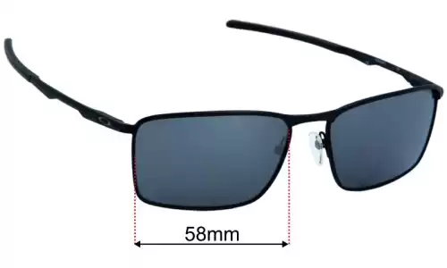 Oakley Conductor 6 OO4106 Replacement Lenses 58mm wide 
