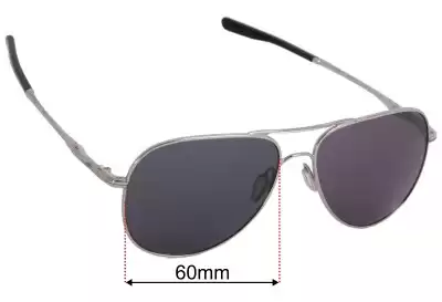 Oakley Elmont L OO4119 Replacement Lenses 60mm wide 