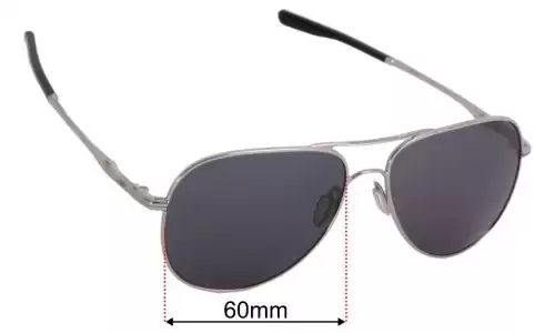 Oakley Elmont L OO4119 Lentilles de Remplacement 60mm wide 