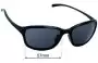 Sunglass Fix Replacement Lenses for Oakley She's Unstoppable OO9297 - 57mm Wide 