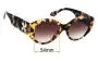 Sunglass Fix Replacement Lenses for Off White  HU4003 - 54mm Wide 