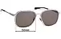 Sunglass Fix Ersatzgläser für Police SPL-C49 - 58mm Wide 