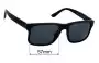 Sunglass Fix Verres de Remplacement pour Polo Polo PH 4195U - 57mm Wide 