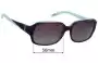 Sunglass Fix Replacement Lenses for Ralph Lauren RA 5112 - 56mm Wide 