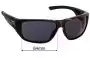 Sunglass Fix Lentes de Repuesto para Smith Freespool MAG - 64mm Wide 