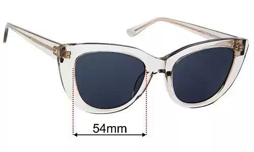 Sunglass Fix Replacement Lenses for Bailey Nelson Ormond - 54mm Wide Bailey Nelson Ormond Replacement Lenses 54mm wide