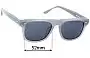 Sunglass Fix Replacement Lenses for Bailey Nelson  Travis - 52mm Wide 