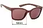 Sunglass Fix Ersatzgläser für Bolle Ada - 54mm Wide 