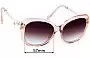 Sunglass Fix Ersatzgläser für Chanel 5339H - 57mm Wide 