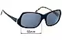 Sunglass Fix Replacement Lenses for Dolce & Gabbana DG420S - 55mm Wide 