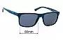 Sunglass Fix Replacement Lenses for Emporio Armani EA4071 - 56mm Wide 