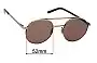 Sunglass Fix Replacement Lenses for Enki Jupiter - 52mm Wide 