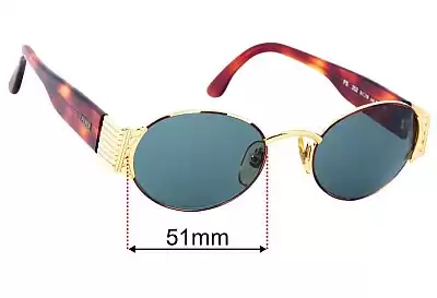 Fendi FS 252 Replacement Lenses 51mm wide 