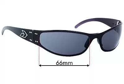 Gatorz Radiator Replacement Lenses 66mm wide 