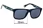 Sunglass Fix Replacement Lenses for Hugo Boss BO 0106/S - 55mm Wide 