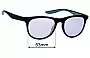 Sunglass Fix Replacement Lenses for Nike DQ0854 Wave M - 53mm Wide 
