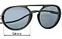 Sunglass Fix Replacement Lenses for Ombraz  Dolomite (Regular) - 54mm Wide 