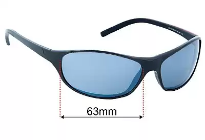 Prada SPS01C Replacement Lenses 63mm wide 