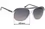 Sunglass Fix Replacement Lenses for Ray-Ban RB2198 Bill - 60mm Wide 