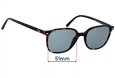 Ray-Ban RB2193 Leonard Replacement Lenses 51mm wide 