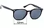 Sunglass Fix Replacement Lenses for Ray-Ban RB7151F Hexagonal Optics (Low Bridge Fit) - 52mm Wide 