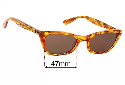 Ray-Ban RB5499 Lady Burbank Lentes de Repuesto 47mm wide 