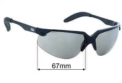 Bolle Solitary Ersatzgläser 67mm wide 