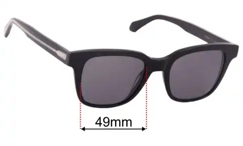 Brioni BR0031S Replacement Lenses 49mm wide 