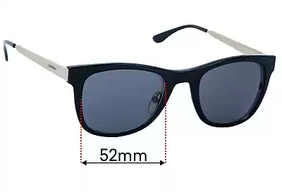 Carrera 5023/S Ersatzgläser 52mm wide 